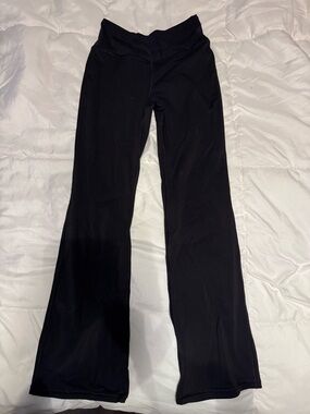 Black Flared Leggings